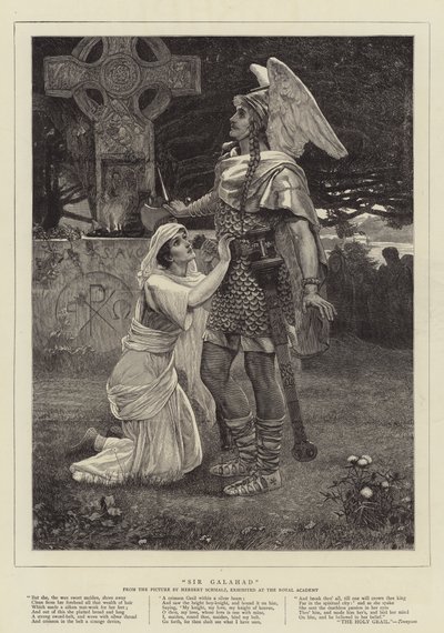 Sir Galahad by Herbert Gustave Schmalz